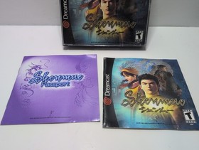 Shenmue (Sega Dreamcast, 2000) CIB Complete W/ 4 Discs And 2 Manuals Tested