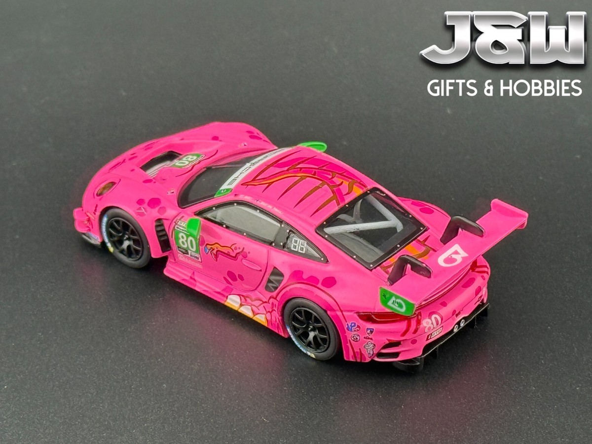ポルシェ 911 GT3 R IMSA バージニア Roxy 2023 #80 MINI GT 1/64 ポルシェ 911 GT3 R IMSA バージニア Roxy 2023