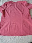 FIGS Scrub Set Large Top, Large Petite Cade Cargo Pants Neon Pink/Coral Pink — photo 8