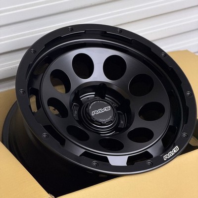 set of 4) Rays Offroad D9 17x8.5 -20 6x139.7 Matte Black Wheels | eBay