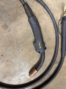 Tweco 180 MIG Welding Gun Torch Fixed Neck Tube 0 Degree Rotation Angle