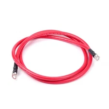 Warn 2GA Red Battery Cable 72in Heavy Duty Power Wire MPN 98498 Automotive Truck