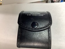 Multicoated Vivitar Telephoto Video Lens 2.0X with case. Excellent.