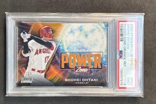 2020 Topps Stadium Club Chrome - Power Zone Shohei Ohtani #PZ-4 Orange Refractor