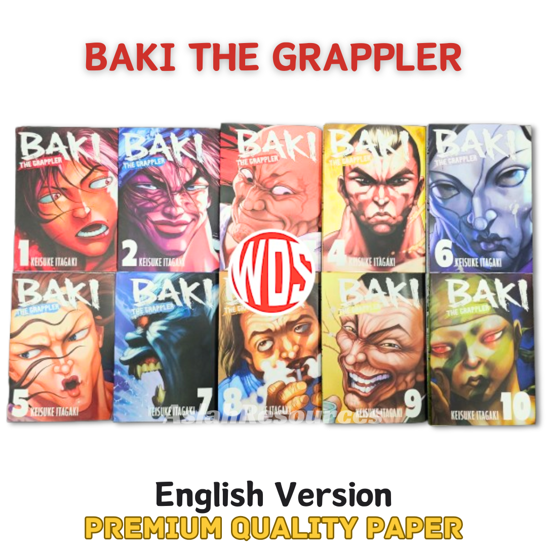 Manga Baki The Grappler (Omnibus) Vol.1-10 Single Volume Unit