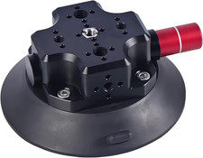 Camera Suction Cup Mount, 4.5" Pump-Actived Vacuum Suction Mount Compatible with