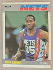 1987 Fleer #14 Tony Brown Basketball New Jersey Nets