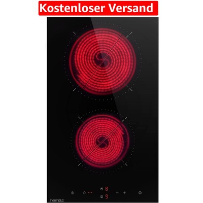 Hochmodernes 2-Zonen Kochfeld mit Touchsteuerung und Effizienter Wärmeverteilung