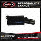 Redback 2 1/2" LHS Rear Muffler Assembly for Holden Commodore Calais VE VF 6.0L