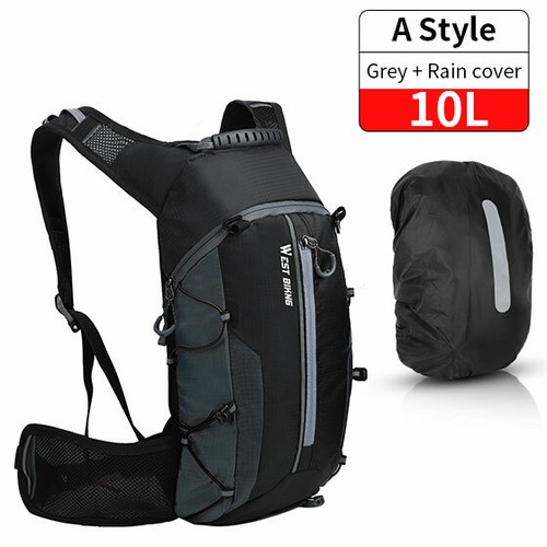 West Biking 10L Radfahren Sport Hydratation Pack Rucksack Tasche Wasserdicht - Bild 33 von 40