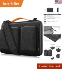 15.6-16 inch Laptop Case Sleeve, Waterproof Shock-Resistant Lightweight Shoul...
