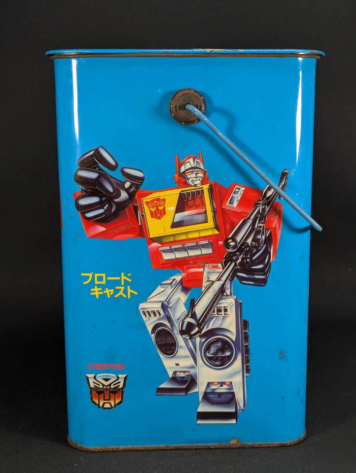 Transformers Kabaya G1 Convoy Confectionery Can Tin RARE VINTAGE Japan Takara - Image 3 of 4
