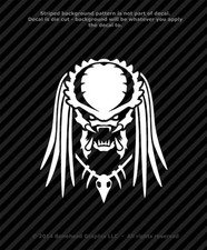 Predator Inspired Vinyl Decal Window Sticker - 25 Colors