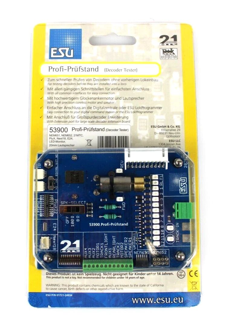 Décodeur Sonore-Loksound V5-Esu S0201-pour TGV SNCF