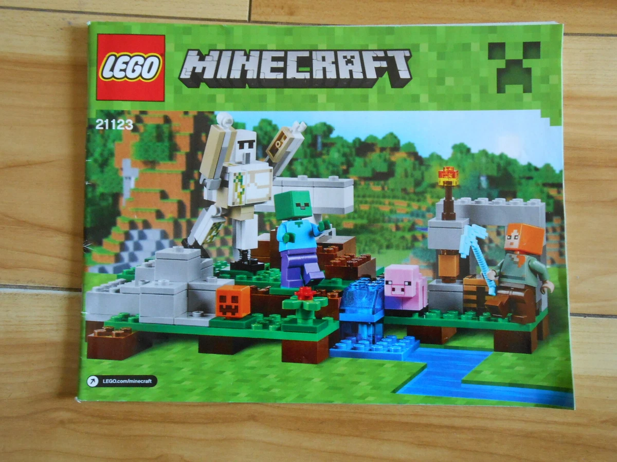 Iron golem lego best sale instructions