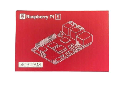 Raspberry Pi 5(Arm Cortex-A76 2.40GHZ, 4GB RAM ) All in one