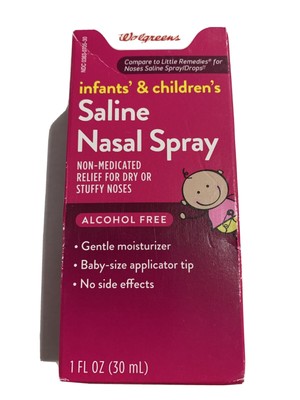 saline drops for infants walgreens