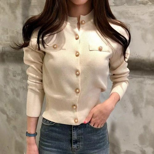 Suéter de punto Suéter de cuello alto con botones para mujer. | Linio  Colombia - GE063FA1B7TLJLCO