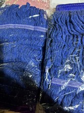 Mop Head Heavy Duty Commercial Replacement Cleaning Wet Industrial Blue C