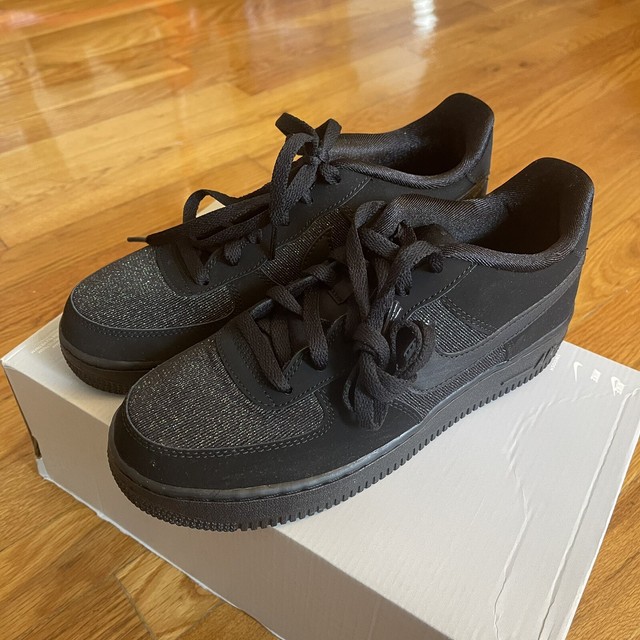air force 1 black school shoes