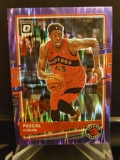 Pascal Siakam 2020-21 Panini Donruss Optic Purple Shock Prizm #103 Raptors - B