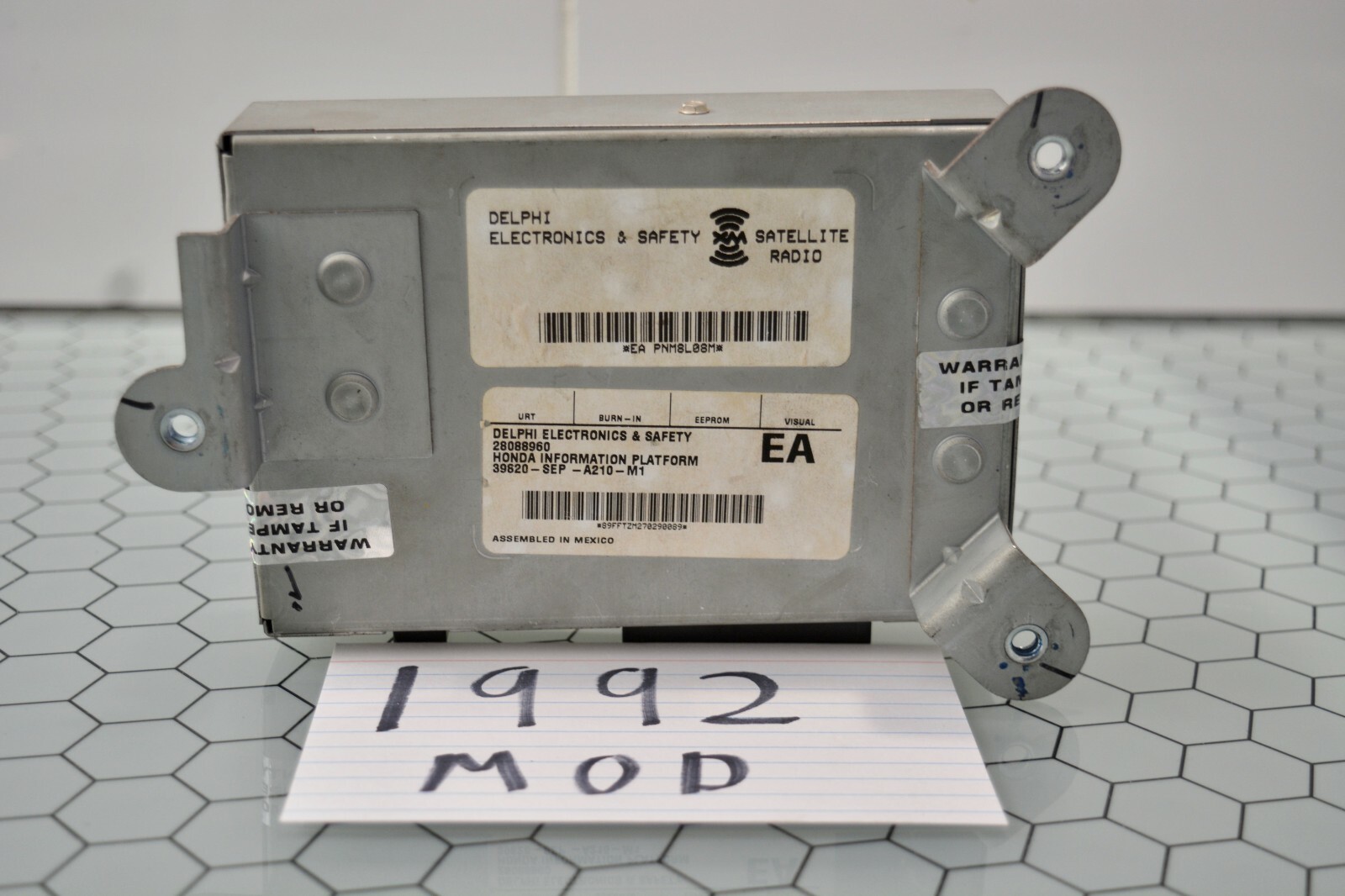 07 08 Acura TL XM Satellite Receiver Module Computer #1992-MOD 