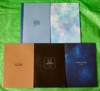 Super Junior Japan official Fanclub E.L.F-Japan Magazine vol.17