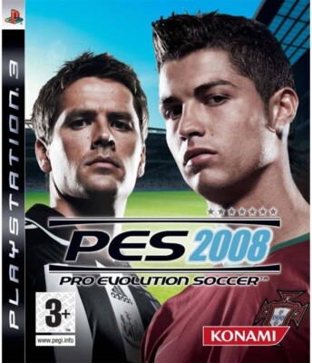 PRO EVOLUTION SOCCER PES 2008 - PS3 - NEW ENG COVER