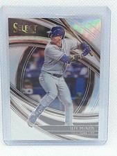Jeff McNeil 2020 Select Baseball - Premier Level HOLO SILVER - New York Mets
