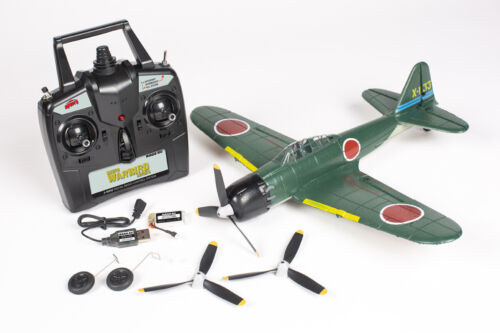 Aereo Mitsubishi A6M Zero Micro Warbirds RTF RC con PASS Stability Assist - Foto 5 di 5