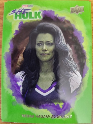 Tarjetas Base 2023 Upper Deck Marvel She-Hulk Attorney at Law VERDES *Elige Tarjeta* - Imagen 2 de 90
