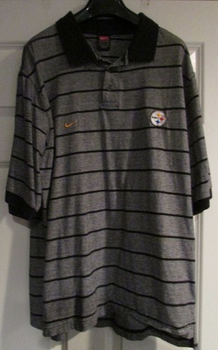 NFL Pittsburgh Steelers Golf Polo Shirt 