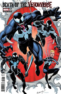 Death of The Venomverse #1 2023 Bagley Cover D Marvel Comics EB162
