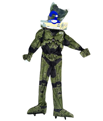 Disguise Halo Master Chief Infinite Deluxe Exclusive Halloween Costume Child Med