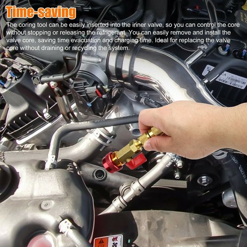 Professional Valve Core Automotive R134A R1234YF Remover and Installer Tool Set - Picture 7 of 10