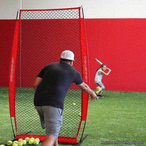 PowerNet I-Screen Pitching Protection Net for Softball Baseball includes Frame - Picture 5 of 20