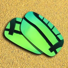 US Polarized Lenses Replacement for-Maui Jim Peahi Sunglasses - Green Mirror