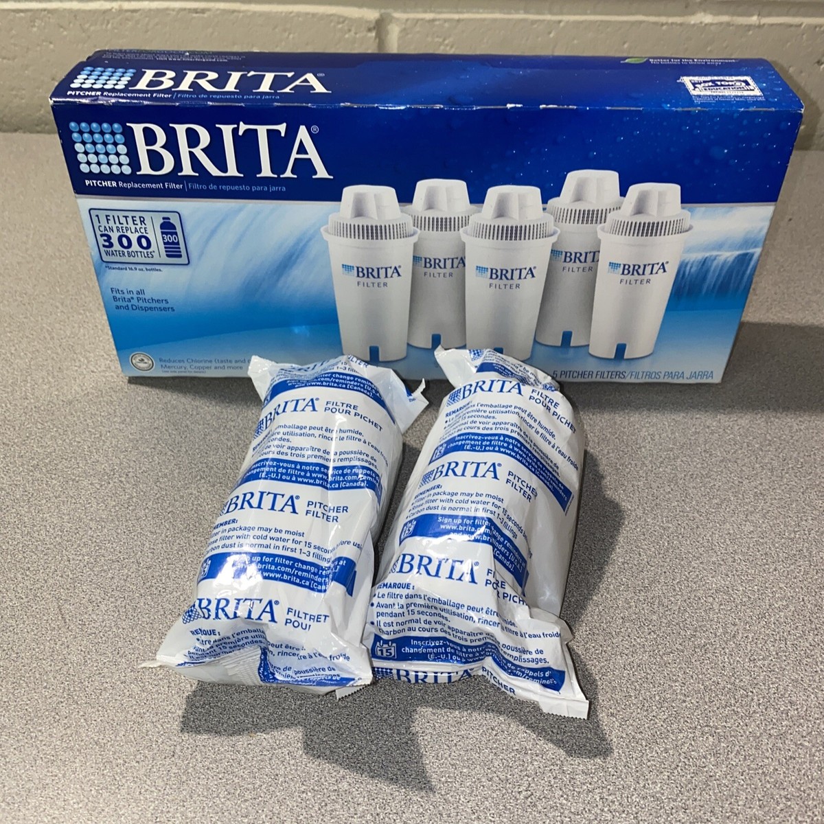 BRITA ピッチャー用交換フィルター 10個入り Amazon.com: Brita