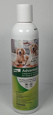 PACK Elanco Advantage Flea Tick Treatment Shampoo for Dogs