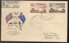 1955 Pioneers in Coaching Australia Cobb and Co Royal Mail CHALLIS FDC