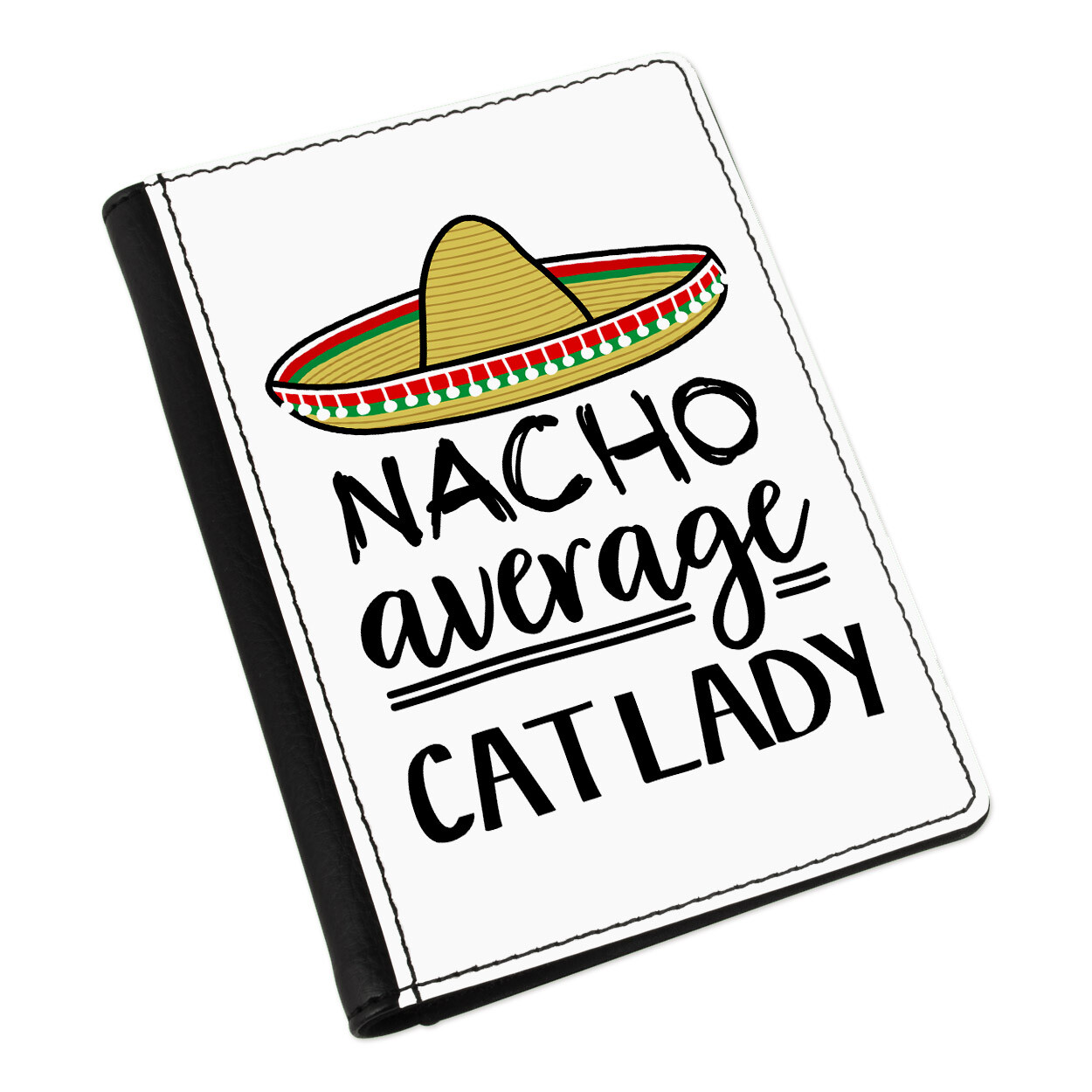 Nacho Media Cat Lady Custodia Passaporto Cover World's Best Pazzo Divertente