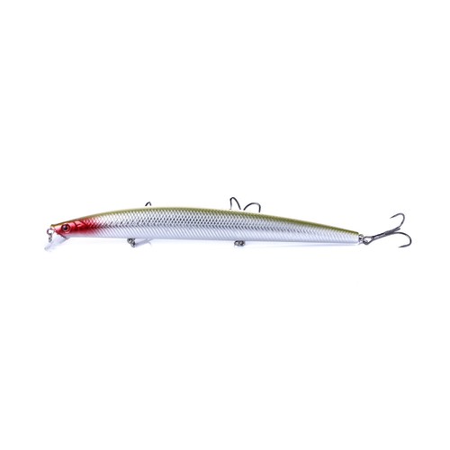 HENGJIA 18CM 26G MINNOW Leurre Poisson Nageur Pêche Peche Truite Mer - Photo 17/22