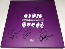 DEEP PURPLE Ian GIllan BBC BOX Nick Simper Smoke on the Water Autograph / SIGNED