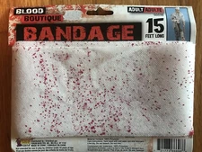 Bloody Bandage 15ft. Accident Victim Costume Accessory Or Decoration Halloween