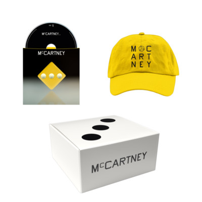 PAUL MCCARTNEY III BOX SET YELLOW EDITION SECRET DEMO CD & HAT