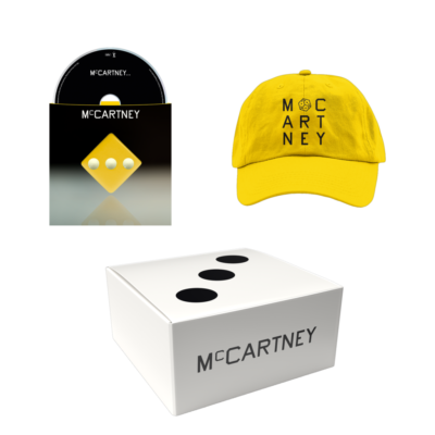 PAUL MCCARTNEY III BOX SET YELLOW EDITION SECRET DEMO CD & HAT