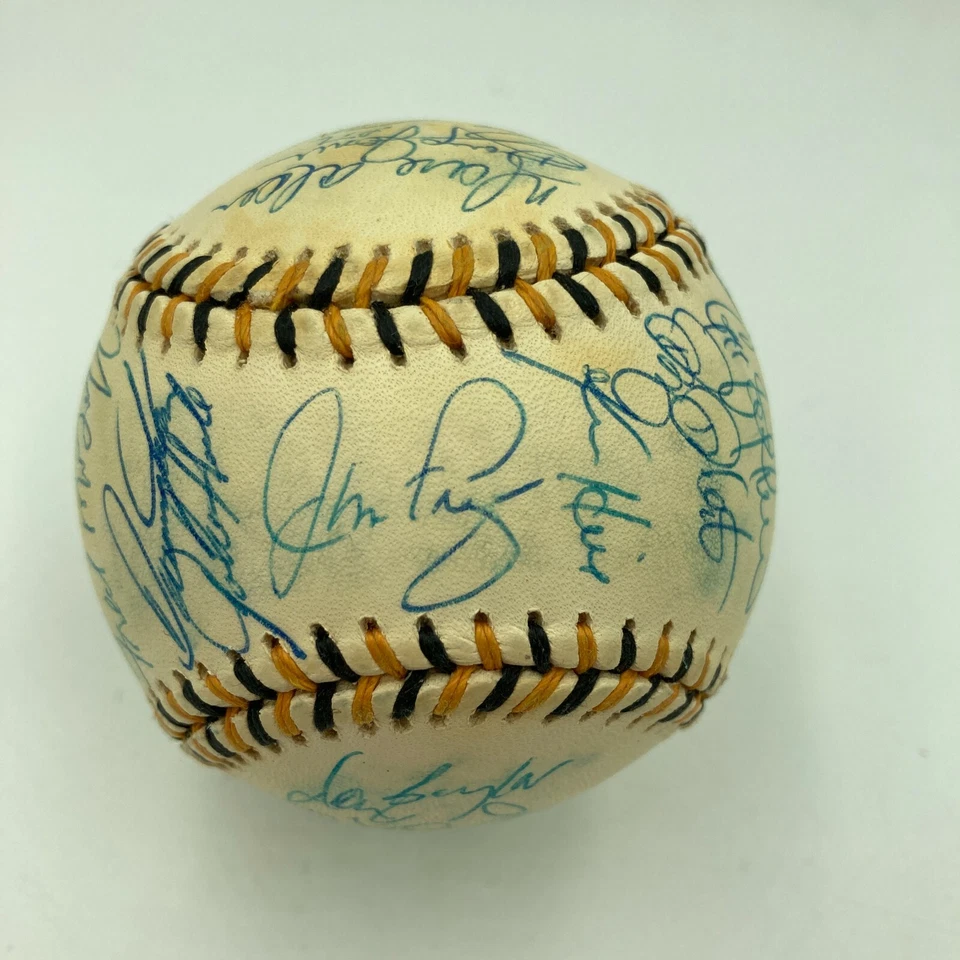 All Star Game 1994 Equipo de la Liga Nacional Firmado Béisbol Barry Bonds PSA ADN Certificado de Autenticidad Foto 3 de 4