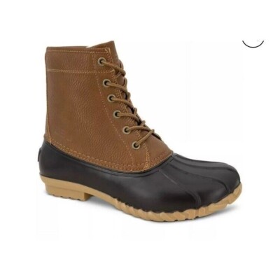 JBU Men's Maine Duck Boot Embrace Rainy Days Tan, Size 11M. NIB