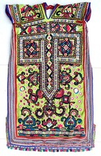 Ethnic traditional Tribal costume India Vintage highly decorated