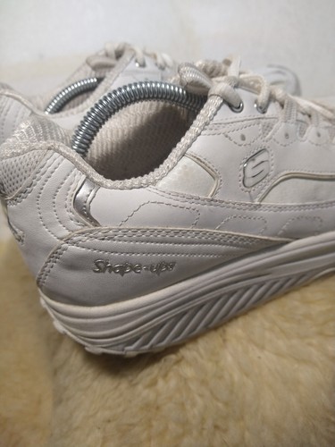 SKECHERS DAMEN SHAPE UPS SPORTSCHUHE FÜR TRAINING SNEAKER GRÖSSE 8 WEISS - Bild 9 von 15